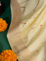 light green pure katan silk kaduwa banarasi