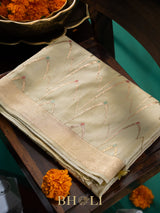 light green pure katan silk kaduwa banarasi