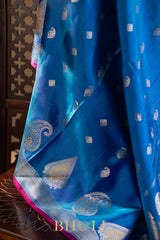 meenakari handwoven gadwal silk by silk