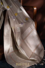 meenakari kaduwa alfi buta kaduwa pure katan silk banarasi