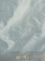 modern classic handwoven silver zari brocade katan silk banarasi