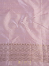 modern classic pure katan silk brocade pink banarasi