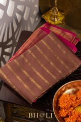 modern classics pure mulberry silk kai korvai kanjivaram