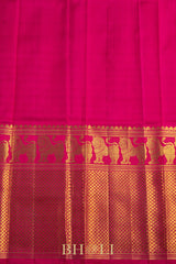 modern classics pure mulberry silk kai korvai kanjivaram