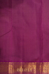 moss yellow pure 4g zari kai korvai silk kanjivaram