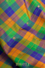 paalum pazhamum pure zari mulberry silk kai korvai kanjivaram