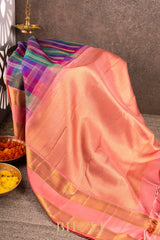 palum pazhamum handwoven kai koravi mulberry silk pure zari kanjivaram