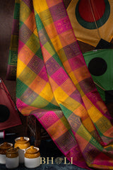 PALUM PAZHAMUM pure silk orissa inspired motifs kanjivaram