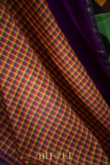 palum pazhamum thread work korvai kanjivaram silk