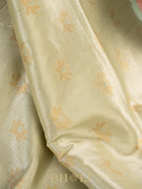 pure katan silk handwoven brocade banarasi