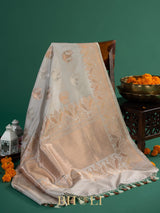 pure katan silk kaduwa buta banarasi