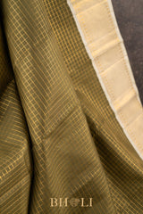 pure zari 4gm handwoven kai korvai silk kanjivaram