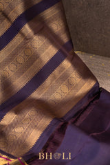 pure zari kai korvai mulberry silk vintage kanjivaram