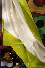 pure zari mulberry silk korvai kanjivaram