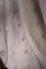 pure zari vintage design twill handwoven korvai kanjivaram silk