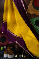 rettai pettu mulberry silk korvai plain body kanjivaram