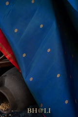 rettai pettu pure zari mulberry silk korvai kanjivaram