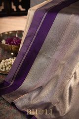 thazampoo reku etukol handwoven kai korvai silk kanjivaram