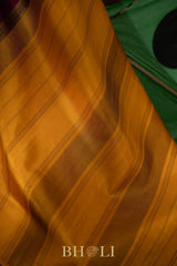 thread work pure mulberry silk korvai kanjivaram