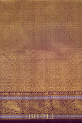 vintage design pure zari checkered mulberry silk kanjivaram