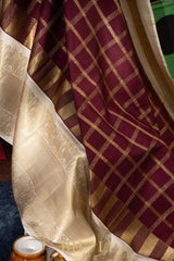 vintage design puri zari korvai kanjivaram mulberry silk