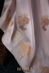 handwoven pure katan silk kaduwa buta banarasi