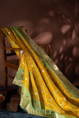 authentic jamdani banarasi with kadiyal border