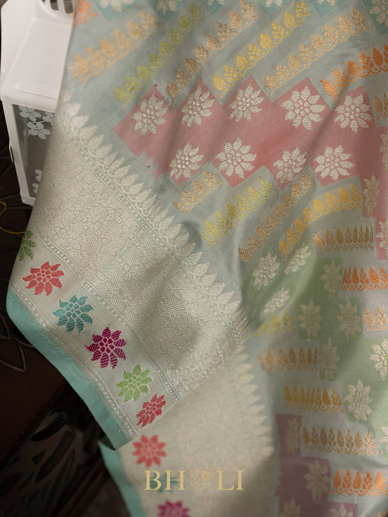authentic rangkat pure katan silk kaduwa banarasi
