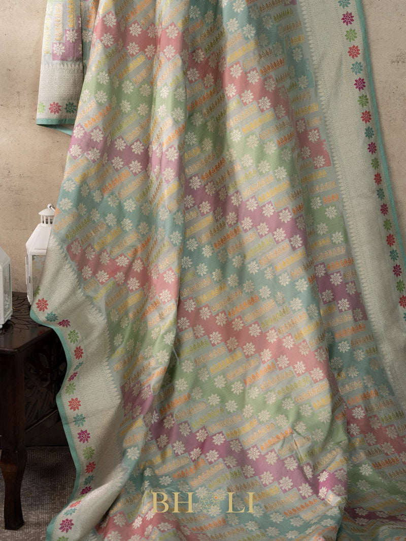authentic rangkat pure katan silk kaduwa banarasi