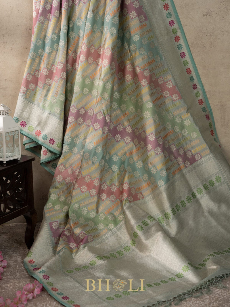 authentic rangkat pure katan silk kaduwa banarasi