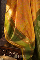 checkered kuttu silk by silk gadwal