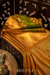 checkered kuttu silk by silk gadwal