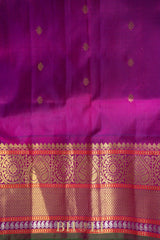 dual tone pure mulberry silk kuttu gadwal