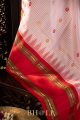 ganga jamuna border kuttu silk by silk gadwal