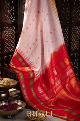 ganga jamuna border kuttu silk by silk gadwal