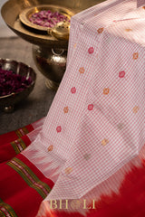 ganga jamuna border kuttu silk by silk gadwal