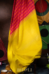 ganga jamuna checkered body korvai kanjivaram