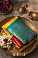 ganga jamuna kuttu mulberry silk gadwal