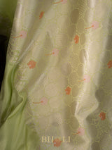 handwoven conceptual kaduwa jaal pure katan banarasi