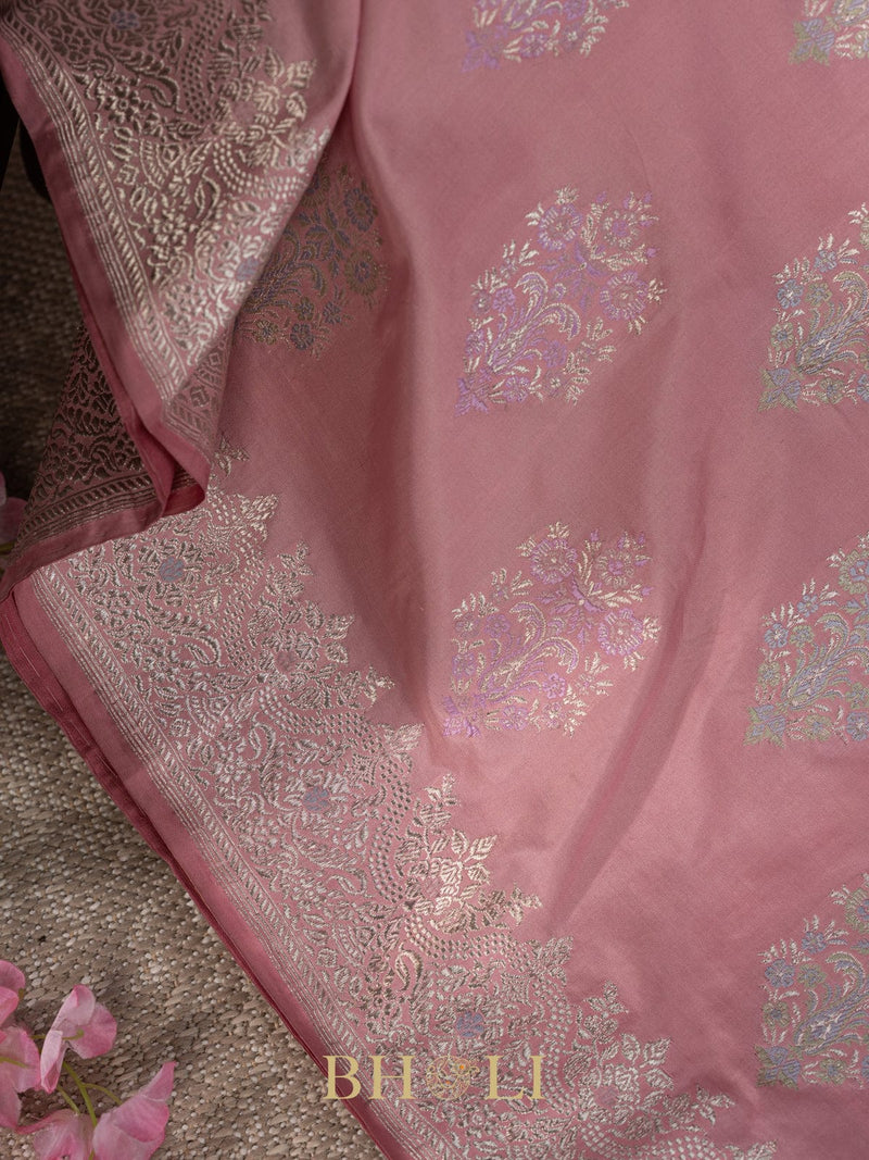 handwoven ektara silk kaduwa meenakari buta katan banarasi