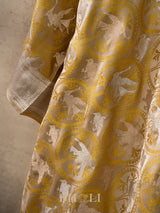 handwoven full kaduwa mashru gaji banarasi