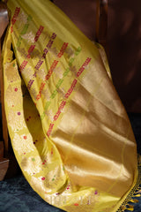 handwoven full kaduwa pure katan silk banarasi