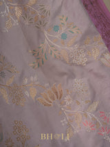 handwoven kaduwa jungla meenakari kadiyal border katan banarasi