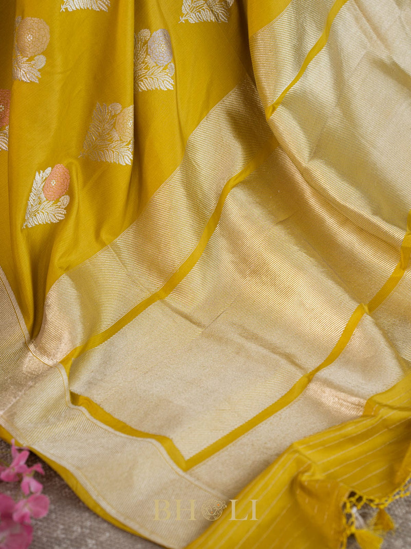 handwoven kaduwa meenakari buta katan silk banarasi