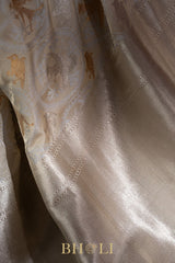 handwoven mashru gaji kaduwa banarasi