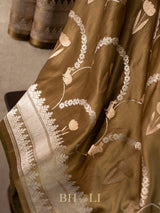 handwoven mashru gaji kaduwa jungla designer banarasi