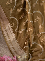 handwoven mashru gaji kaduwa jungla designer banarasi