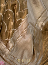 handwoven mashru gaji kaduwa jungla designer banarasi