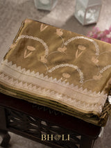 handwoven mashru gaji kaduwa jungla designer banarasi