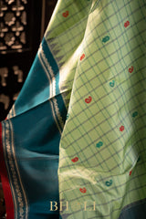 handwoven meenakari butas kuttu gadwal